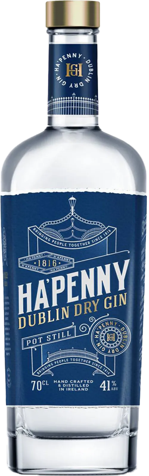 Ha'Penny Dublin Dry Gin Pot Still