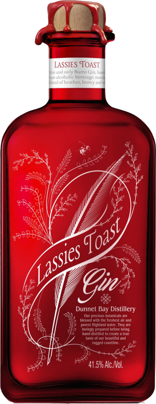 Lassies Toast Gin 2017 Burns Night Edition