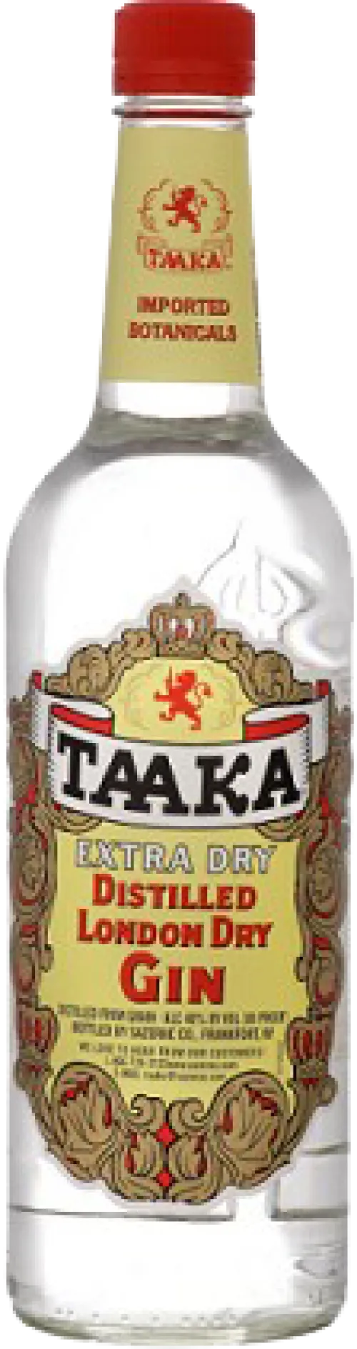 Taaka Extra Dry Distilled London Dry Gin