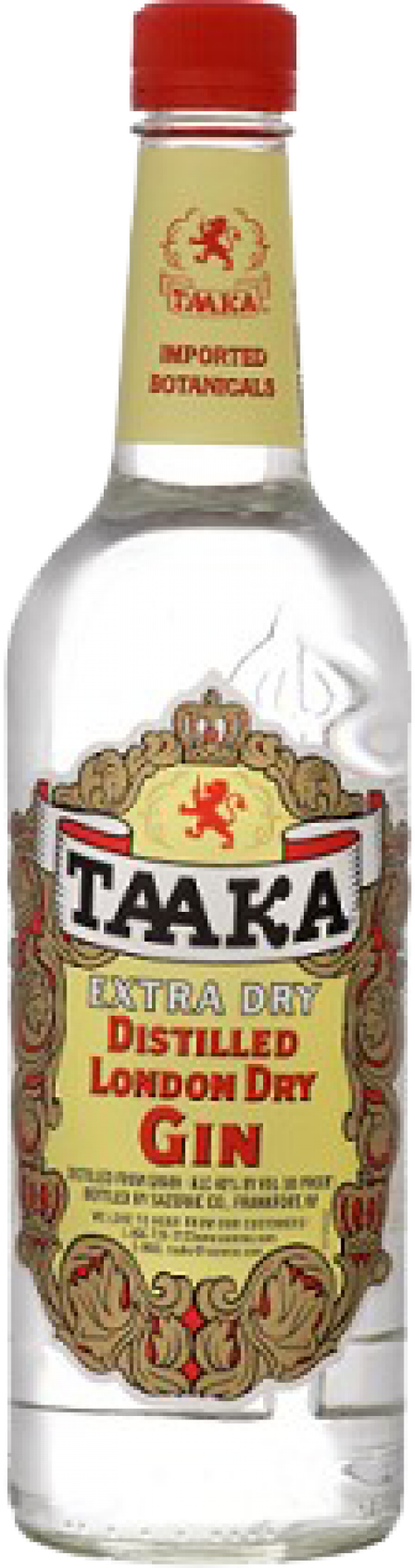 Taaka Extra Dry Distilled London Dry Gin
