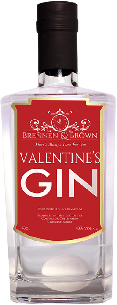 Brennen & Brown Valentine's Gin Limited Edition