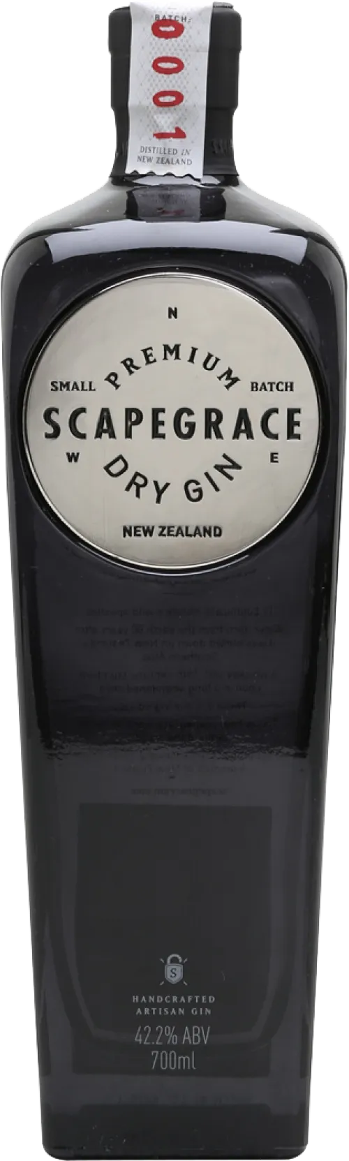Scapegrace Premium Dry Gin (Also known as Rogue Society Premium Dry Gin)