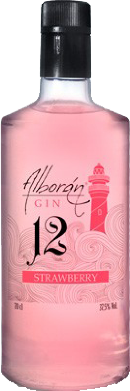 Alborán Gin 12 Strawberry