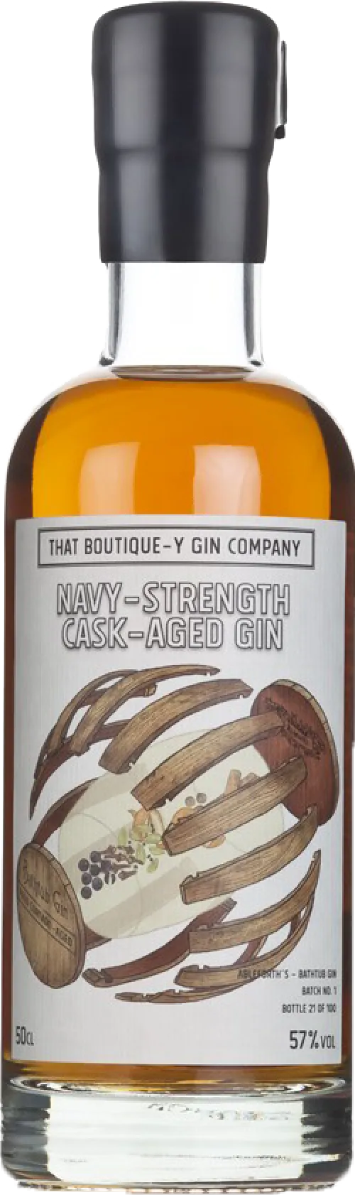 That Boutique-Y Gin Company Navy-Strength Cask-Aged Gin Ableforth’s Batch No. 1 Palo Cortado Sherry