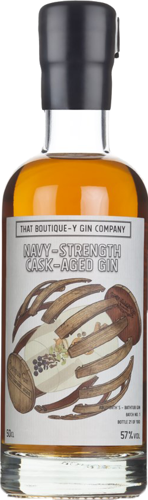 That Boutique-Y Gin Company Navy-Strength Cask-Aged Gin Ableforth’s Batch No. 1 Palo Cortado Sherry