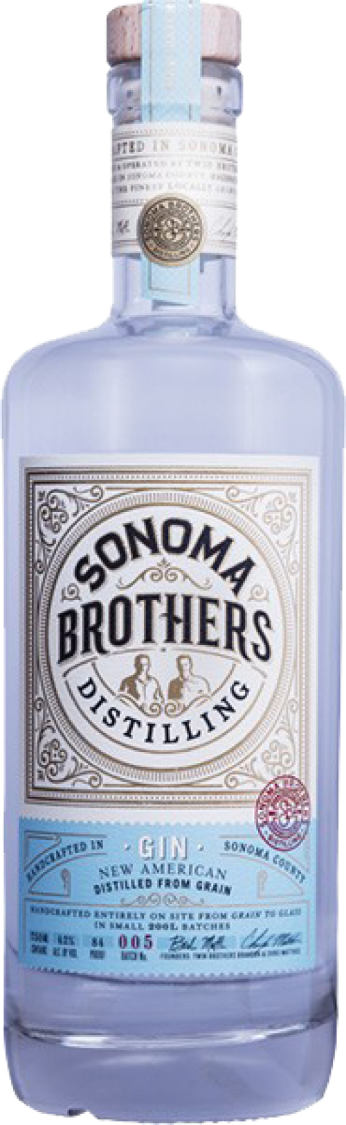 Sonoma Brothers Distilling New American Gin