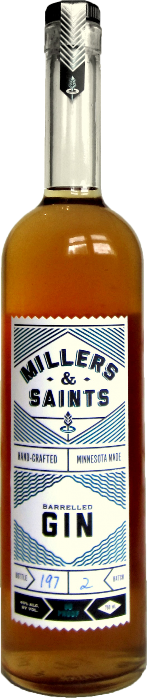 Millers & Saints Barreled Gin
