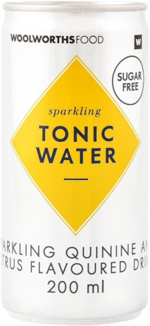 Woolsworths Sparkling Tonic Water Sugar Free