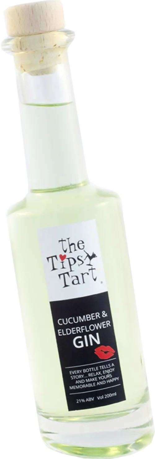 The Tipsy Tart Gin Cucumber & Elderflower