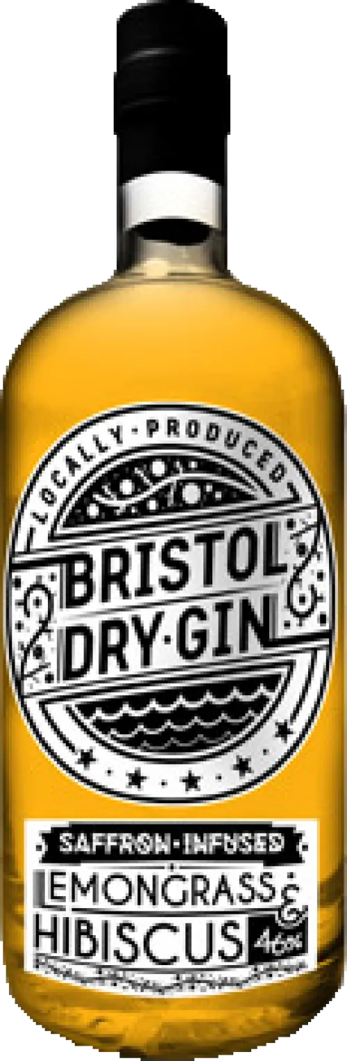 Bristol Dry Gin Mothers Day Saffron-infused Lemongrass & Hibiscus