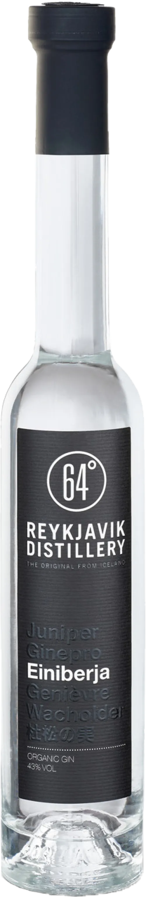 Einiberja Organic Gin 64° Reykjavik Distillery