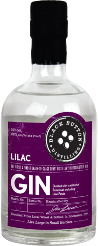 Black Button Lilac Gin