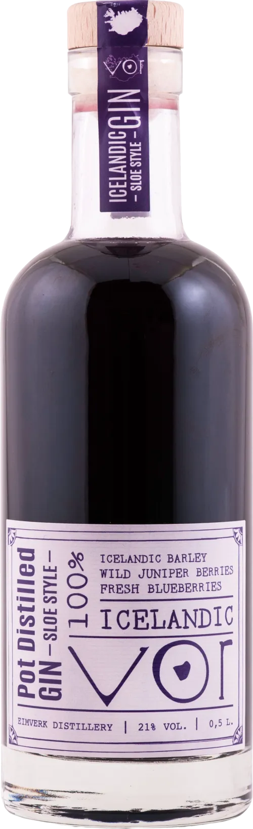 Vor Icelandic Pot Distilled Gin Sloe Style
