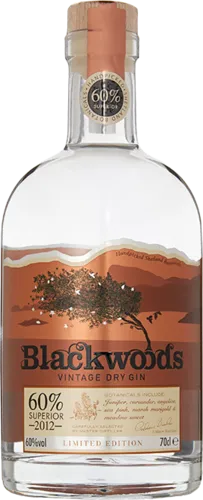 Blackwoods Vintage Dry Gin 60%