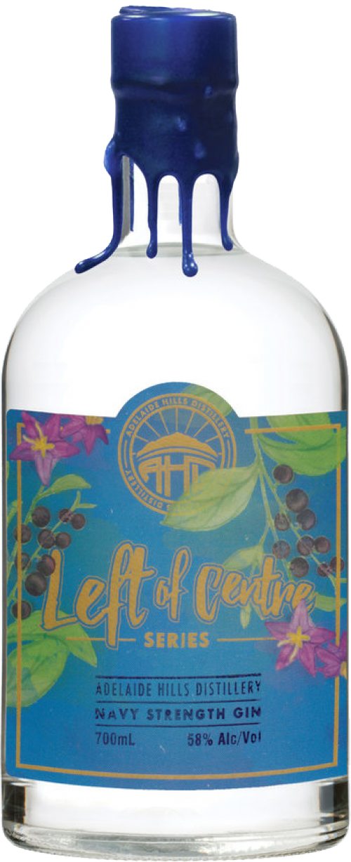 Adelaide Hills Distillery Navy Strength Gin Left Of Centre Series