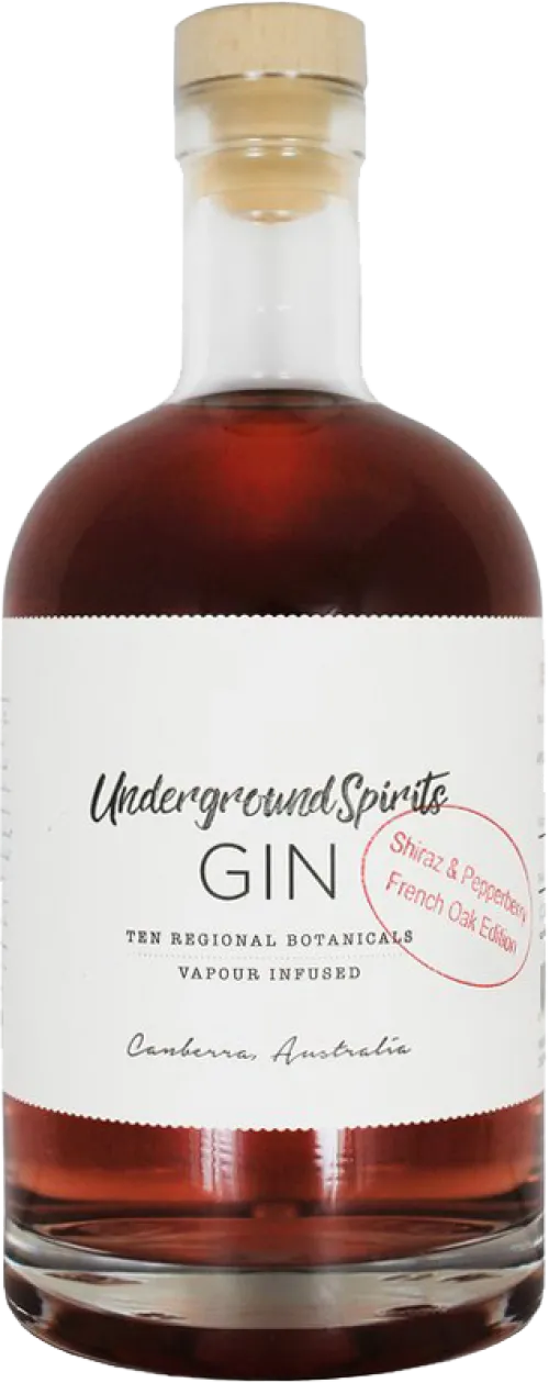 Underground Spirits Gin Shiraz & Pepperberry French Oak Edition