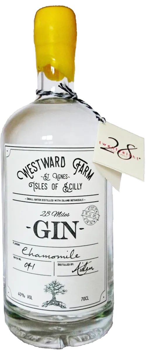 Westward Farm 28 Miles Gin Chamomile