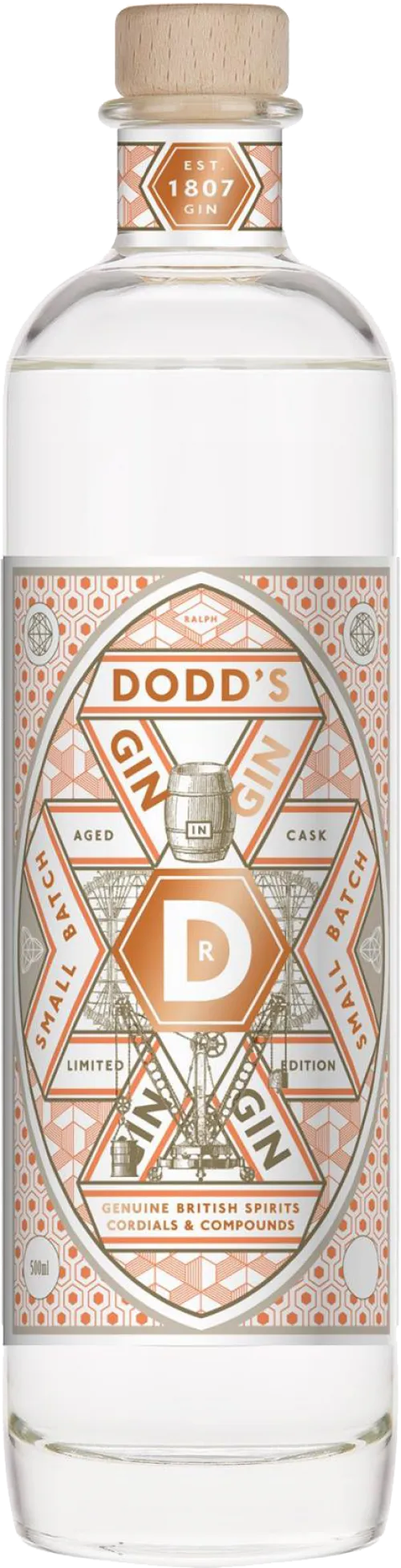 Dodd's Gin Aged In Cask Fortnum’s Limited Edition 2015