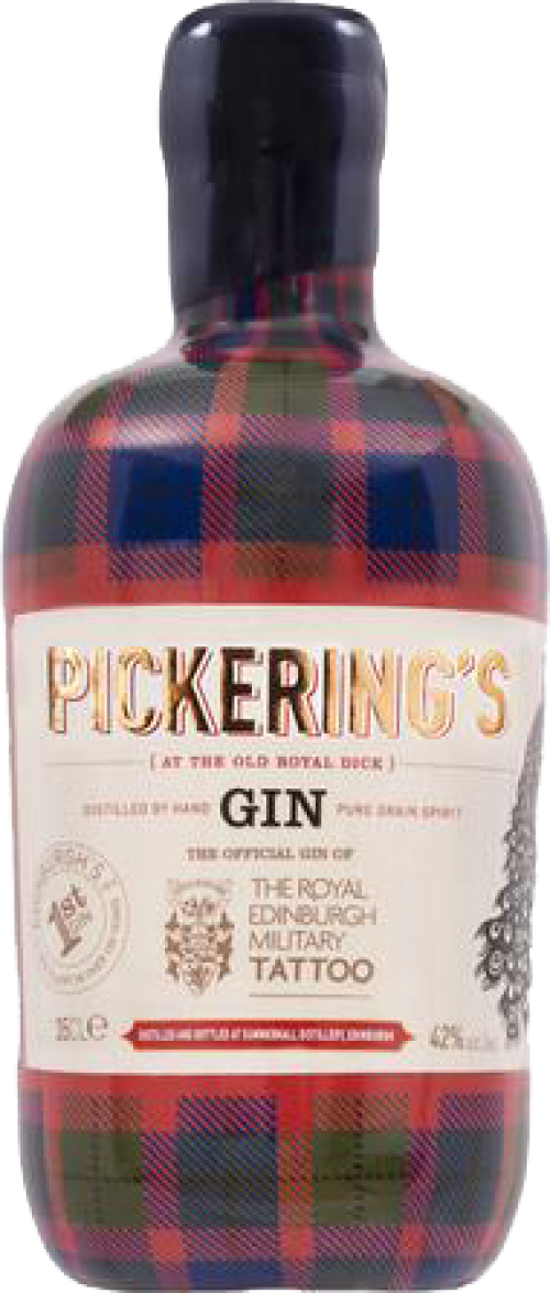 Pickering's Gin With Scottish Botanicals The Royal Edinburgh Military Tattoo Edition