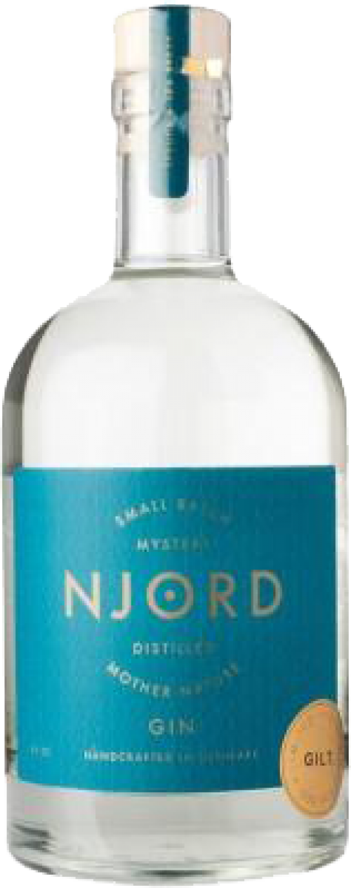 Njord Distilled Mother Nature Gin Gilt Limited Edition