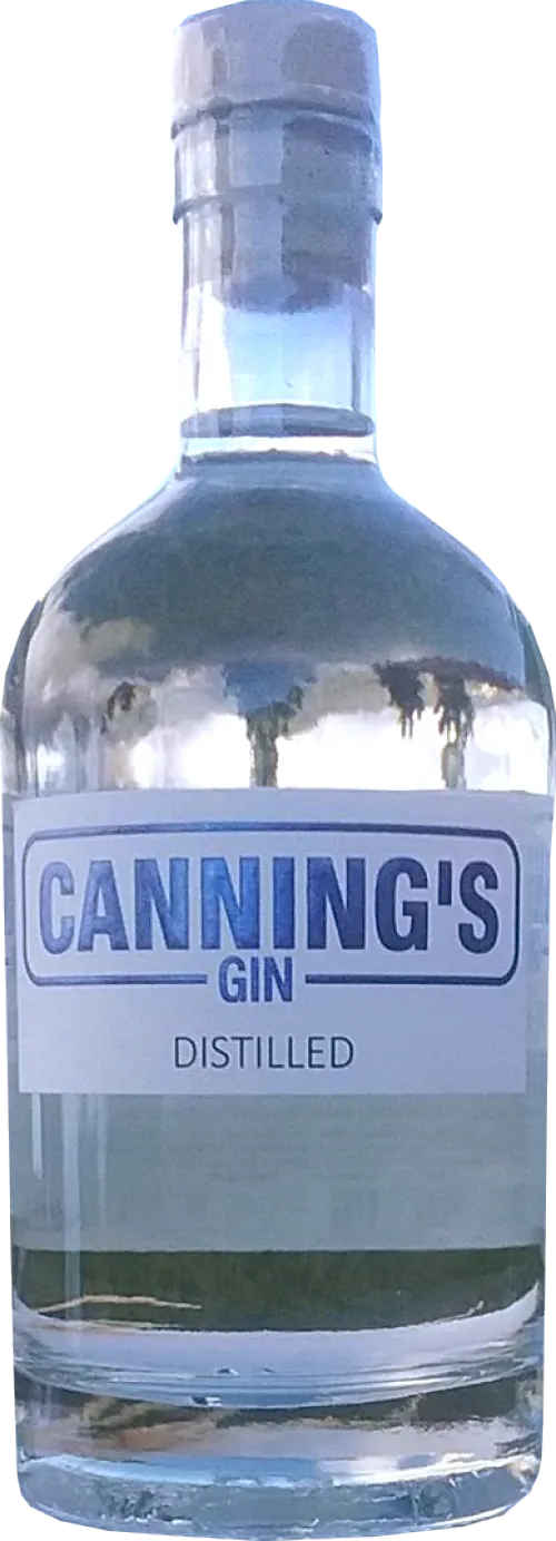 Canning's Gin Distilled