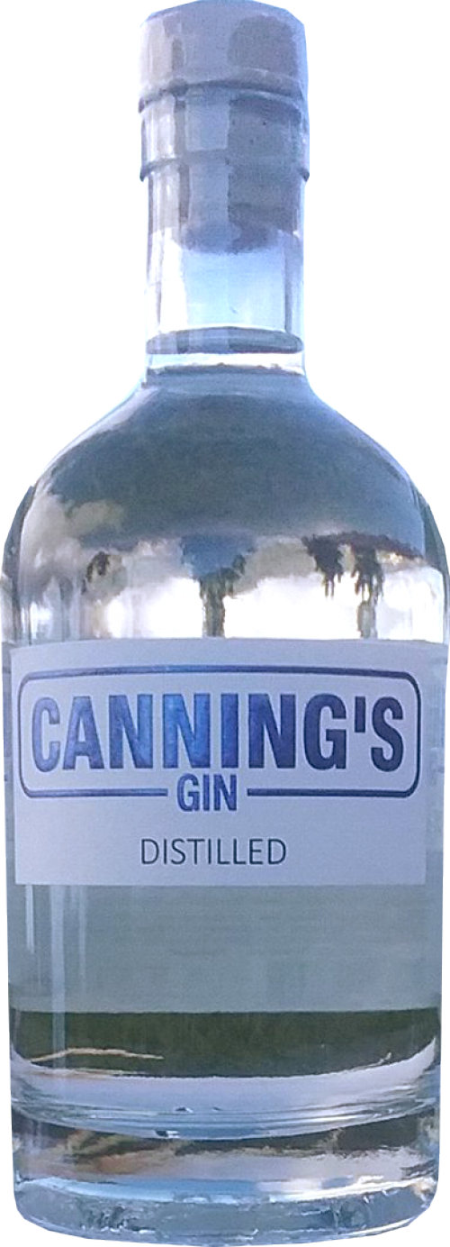 Canning's Gin Distilled