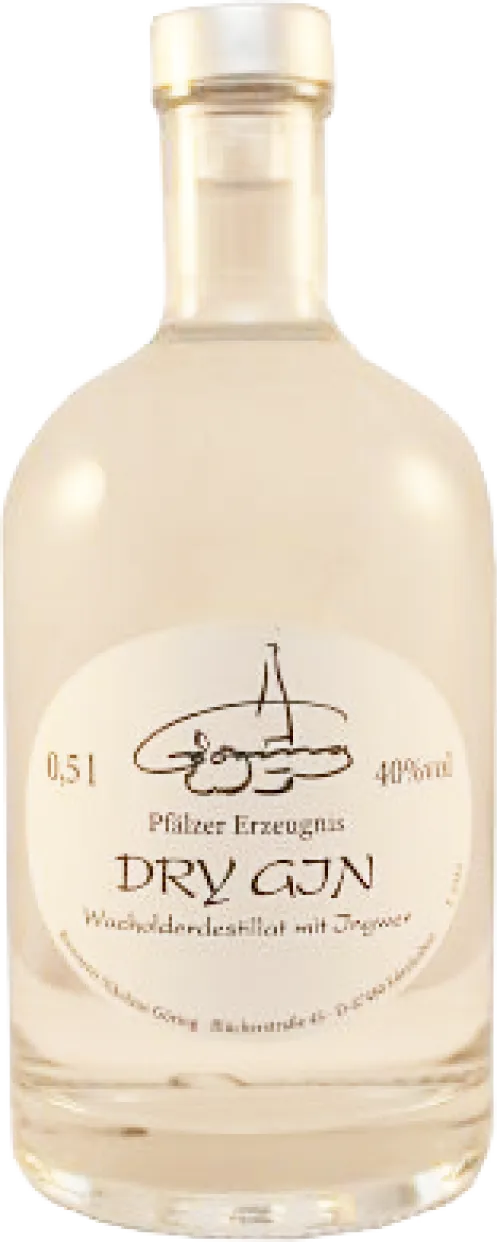 Göring Pfälzer Erzeugnis Dry Gin Wacholderdestillat Mit Ingwer