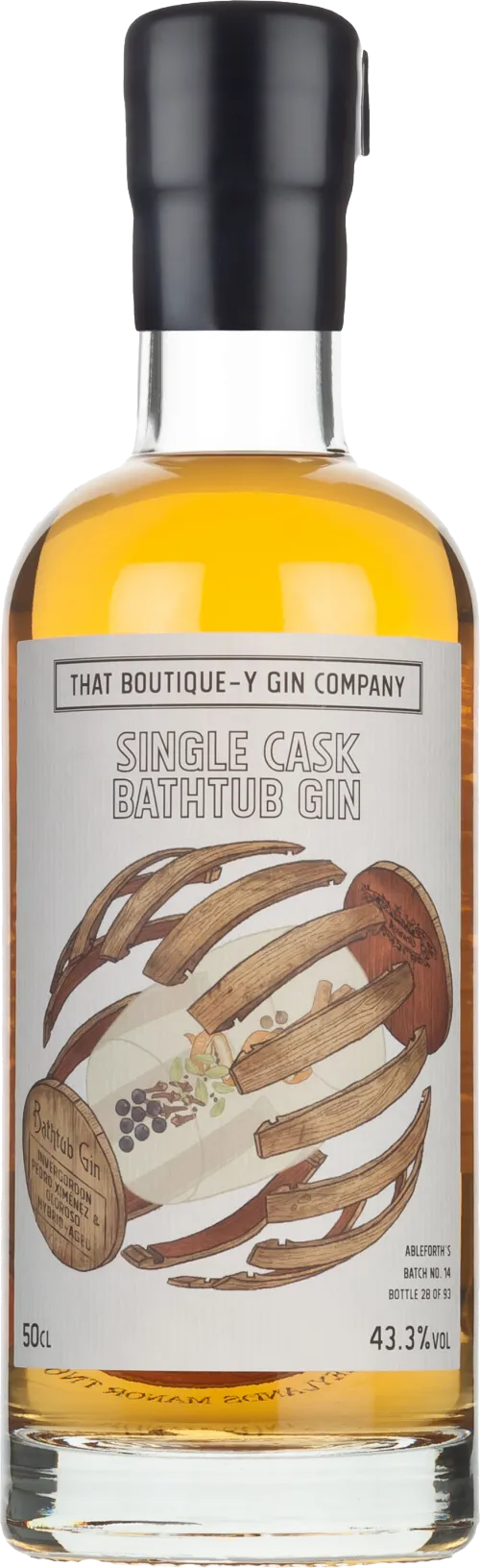 That Boutique-Y Gin Company Single Cask Bathtub Gin Ableforth’s Batch No. 14 Invergordon Single Grain Scotch Whisky, Ex-Pedro Ximénez & Oloroso Sherry Hybrid