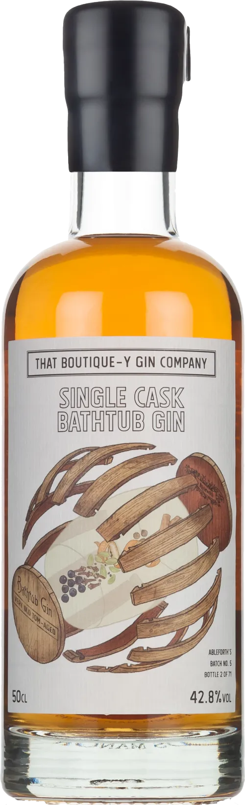 That Boutique-Y Gin Company Single Cask Bathtub Gin Ableforth’s Batch No. 5 Very Old Tom Gin