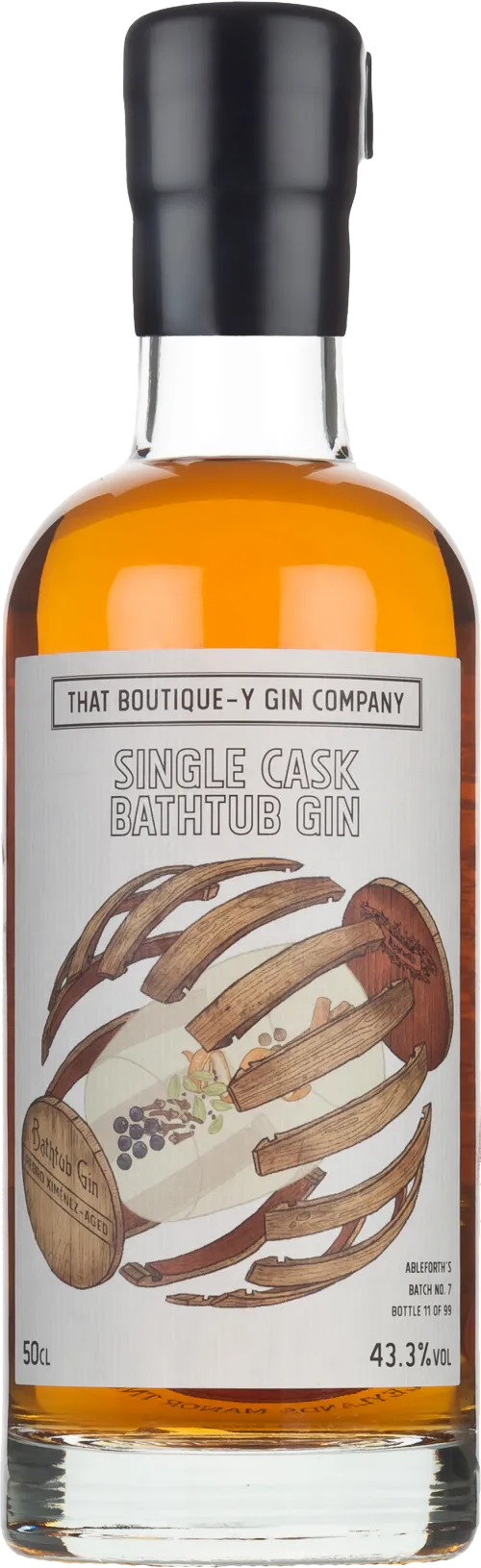 That Boutique-Y Gin Company Single Cask Bathtub Gin Ableforth’s Batch No. 7 Pedro Ximénez Sherry