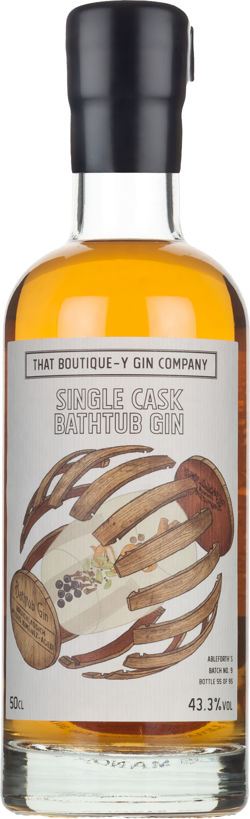 That Boutique-Y Gin Company Single Cask Bathtub Gin Ableforth’s Batch No. 9 Bruichladdich Single Malt Scotch Whisky, Ex-Pedro Ximénez Sherry
