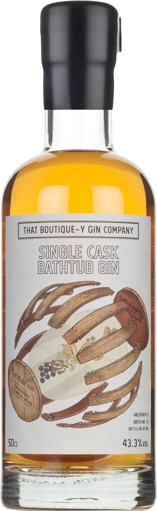 That Boutique-Y Gin Company Single Cask Bathtub Gin Ableforth’s Batch No. 13 Tobermory Single Malt Scotch Whisky, Ex-Oloroso Sherry