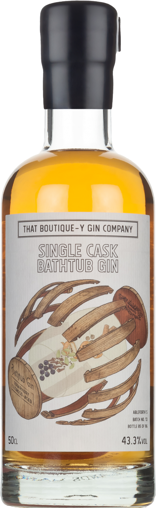 That Boutique-Y Gin Company Single Cask Bathtub Gin Ableforth’s Batch No. 13 Tobermory Single Malt Scotch Whisky, Ex-Oloroso Sherry