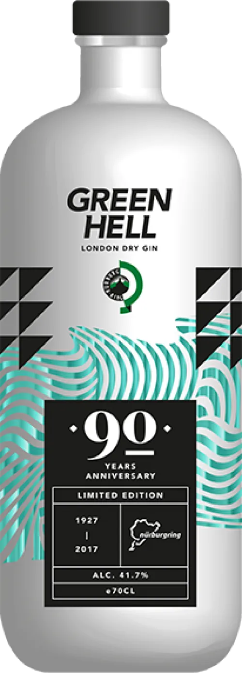 Green Hell London Dry Gin 90 Years Anniversary Limited Edition