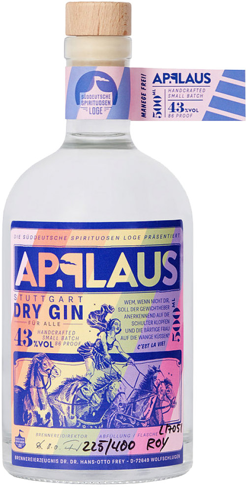 Applaus Stuttgart Dry Gin Roy Edition