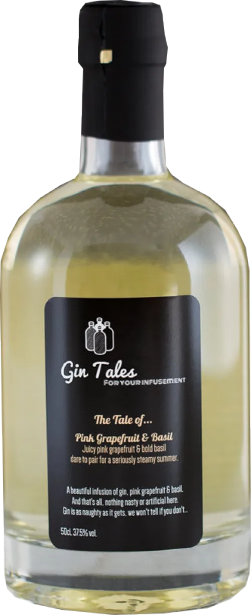 Gin Tales Pink Grapefruit & Basil Gin