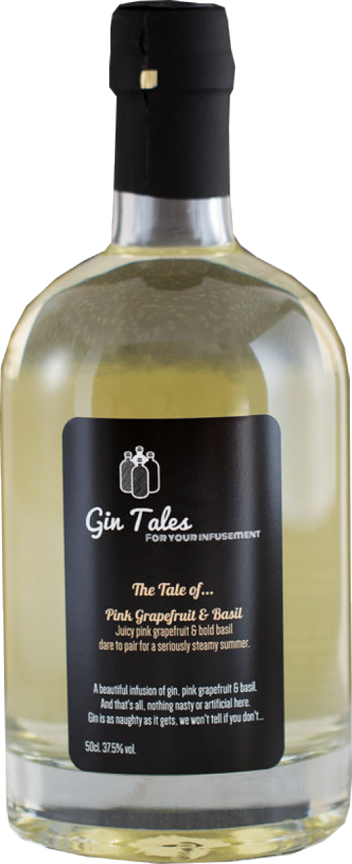 Gin Tales Pink Grapefruit & Basil Gin