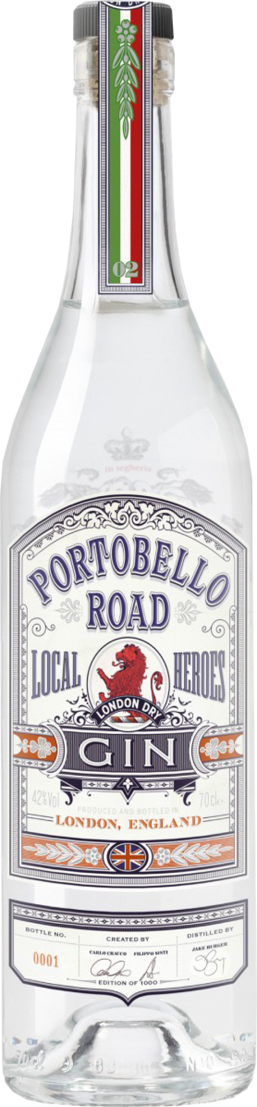 Portobello Road No. 171 Gin Local Heroes No. 2 Carlo Cracco & Filippo Sisti