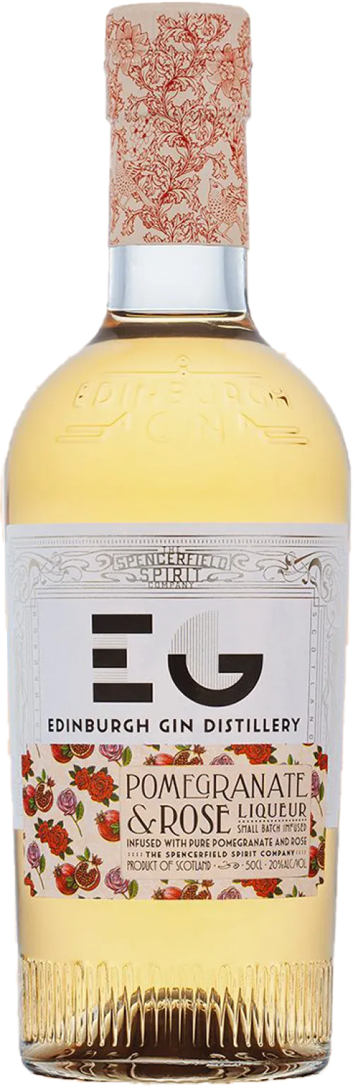 Edinburgh Pomegranate & Rose Gin Liqueur