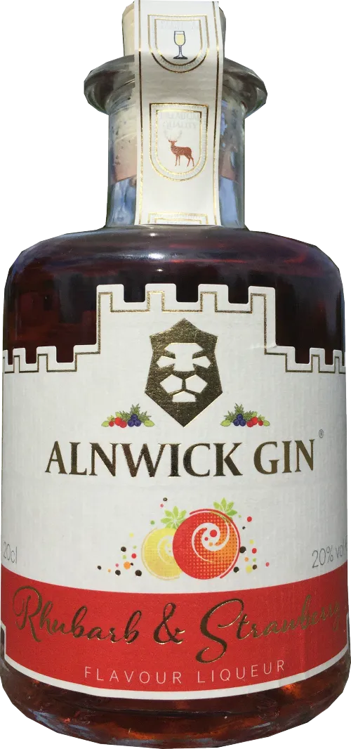 Alnwick Gin Rhubarb & Strawberry Flavoured Liqueur