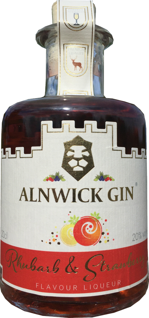 Alnwick Gin Rhubarb & Strawberry Flavoured Liqueur