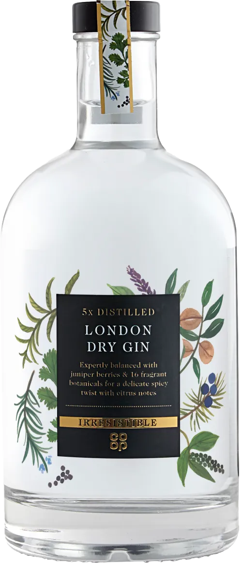 Co-op Irresistible London Dry Gin