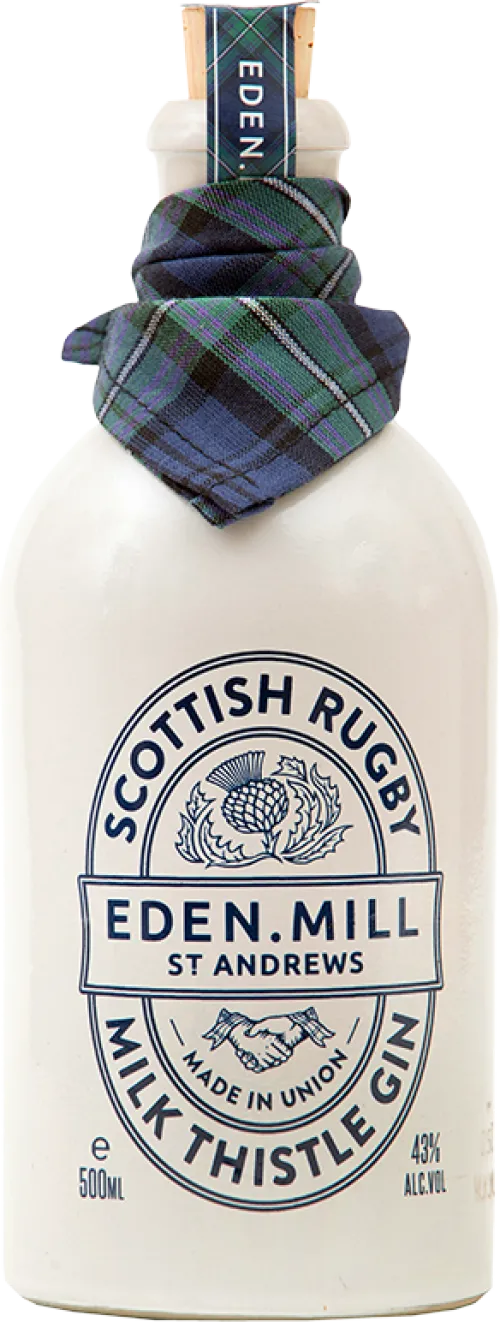 Eden Mill Scottish Rugby Milk Thistle Gin