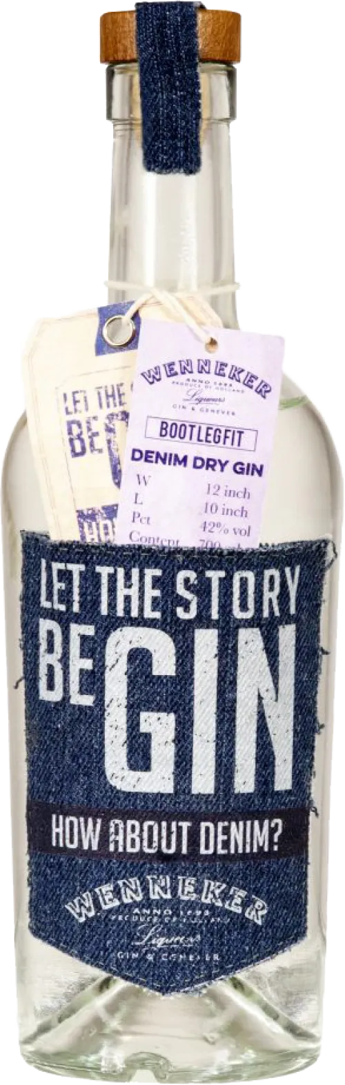 Denim Dry Gin Let The Story BeGin