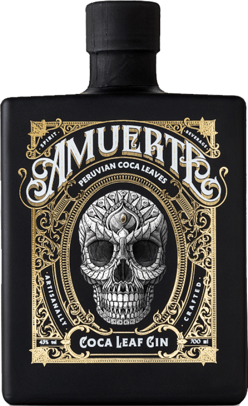 Amuerte Coca Leaf Gin Black Edition