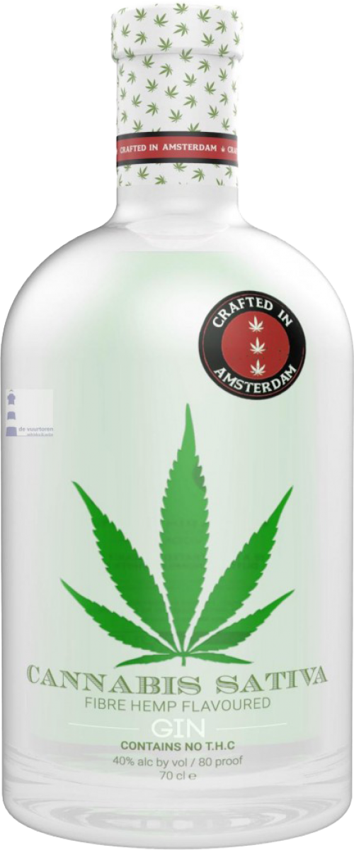Cannabis Sativa Gin Fibre Hemp Flavoured
