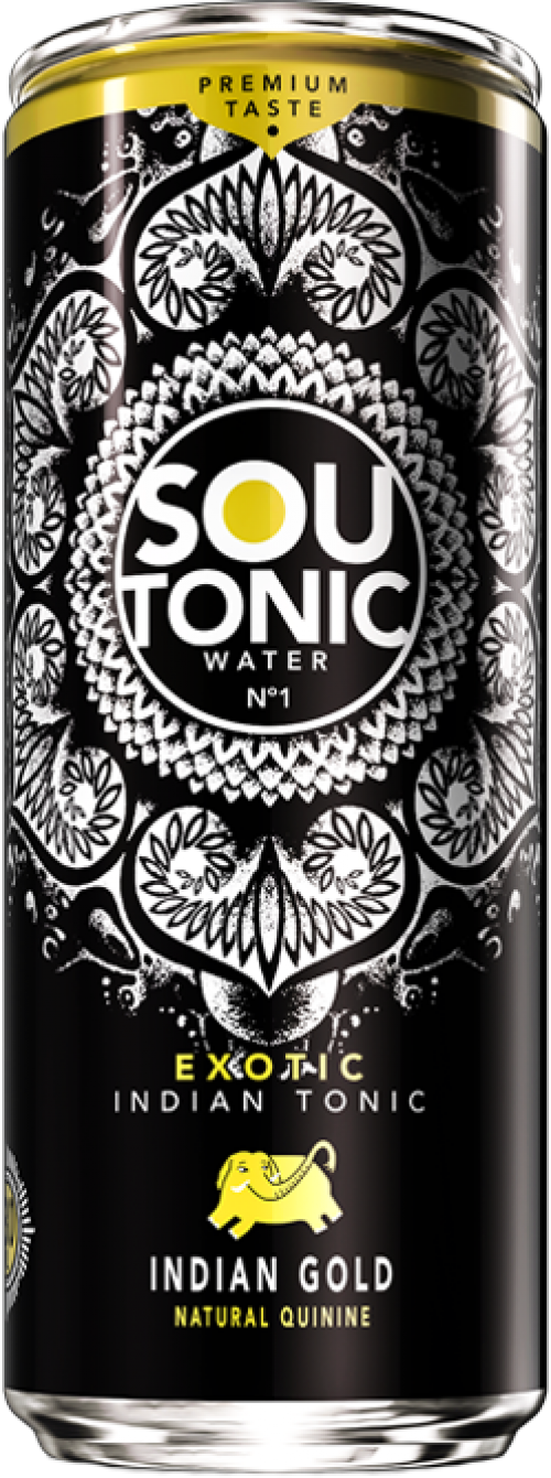 Sou Exotic Indian Tonic Water Indian Gold