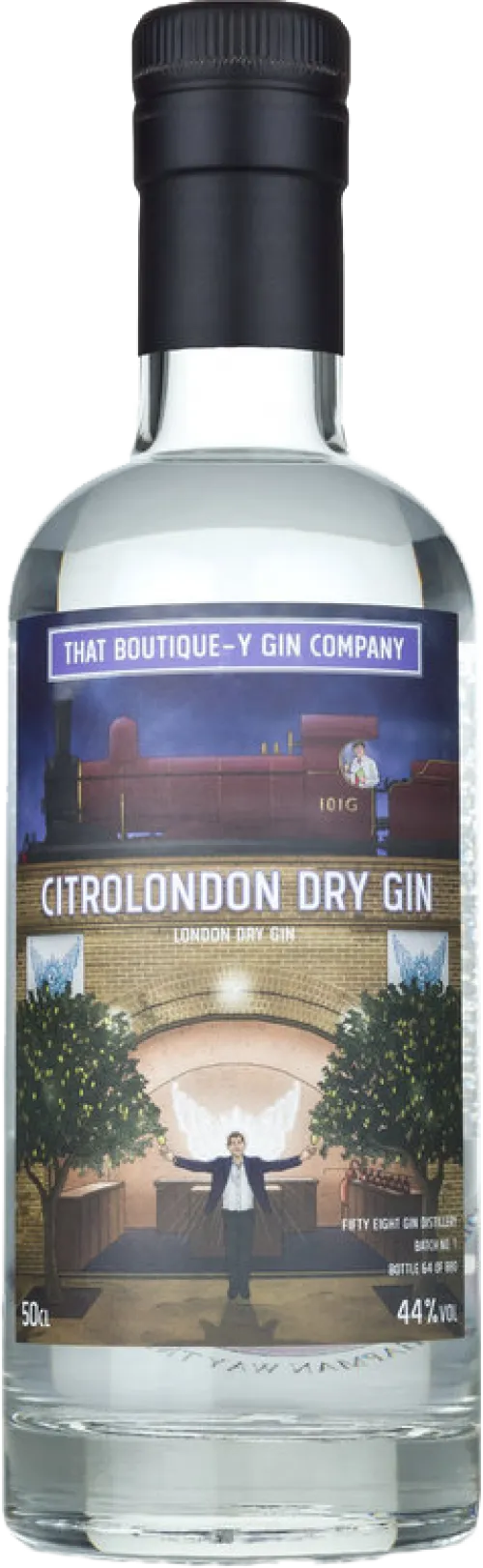 That Boutique-Y Gin Company Citrolondon London Dry Gin Fifty Eight Gin Distillery