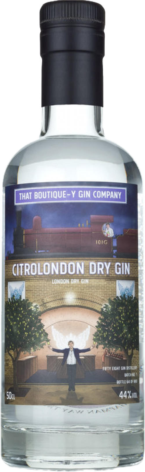 That Boutique-Y Gin Company Citrolondon London Dry Gin Fifty Eight Gin Distillery