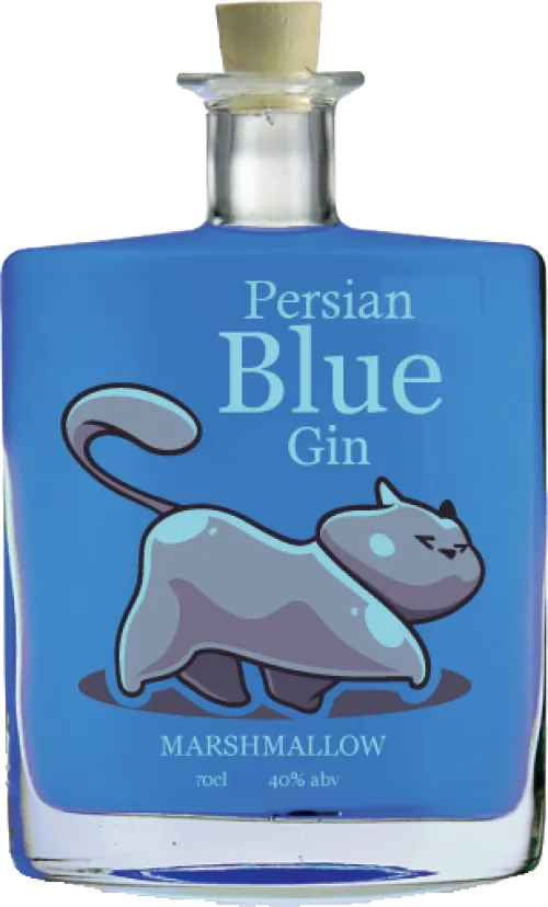 Persian Blue Gin Marshmallow